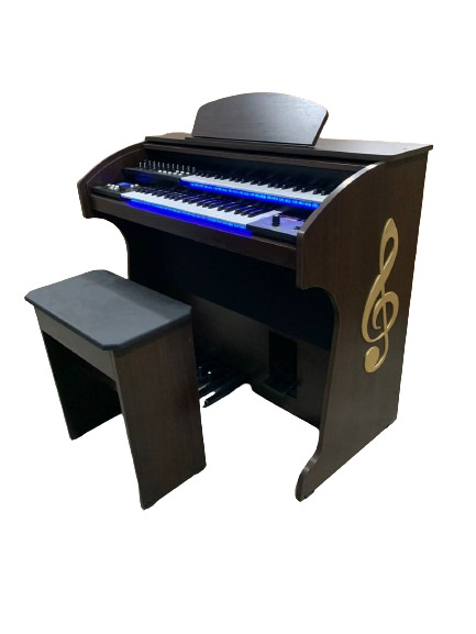 ÓRGÃO LUMIERE ALPHA 3 MARROM