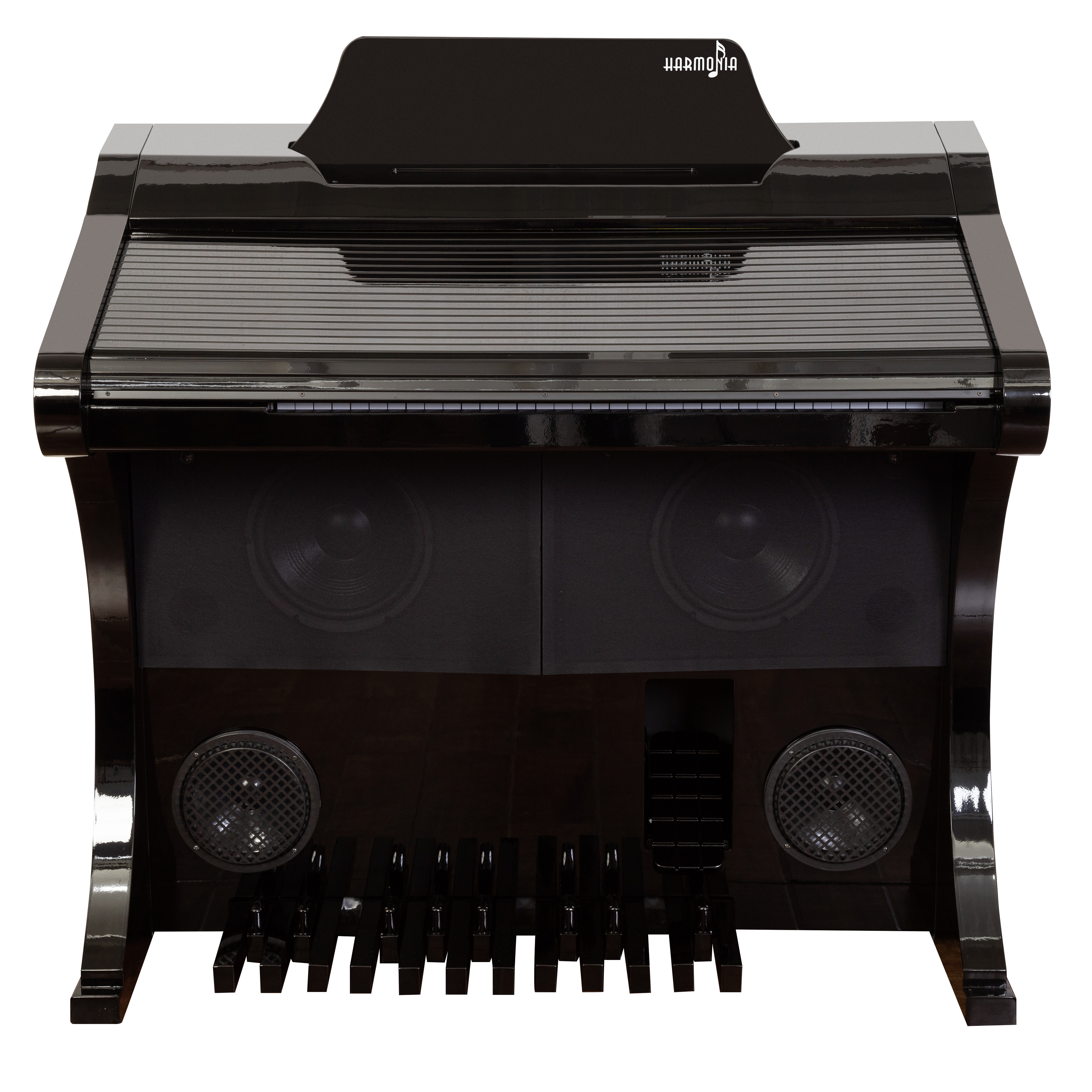 ÓRGÃO HARMONIA HS 500 LUXO LAQUEADO PRETO