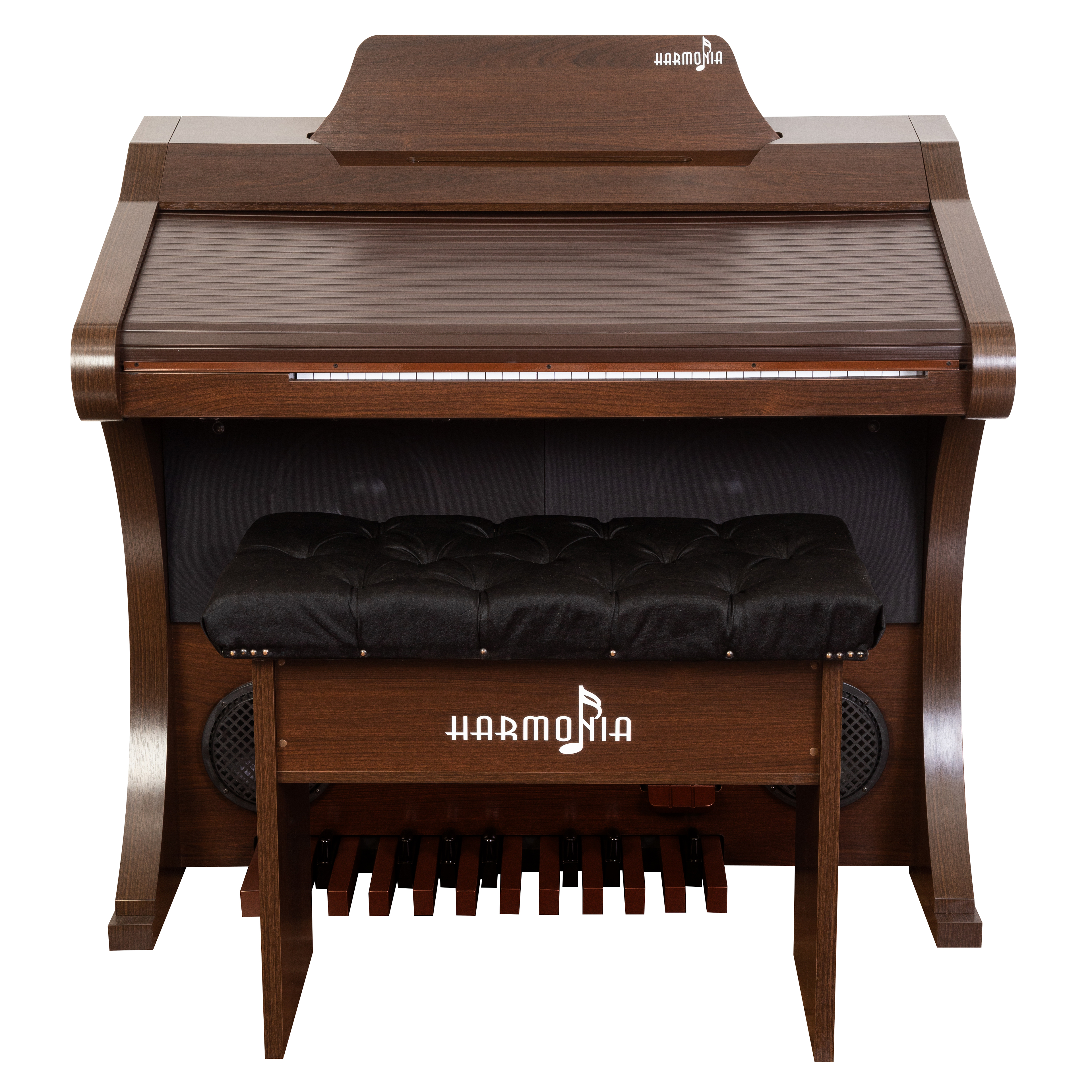 ÓRGÃO HARMONIA HS 500 LUXO MARROM