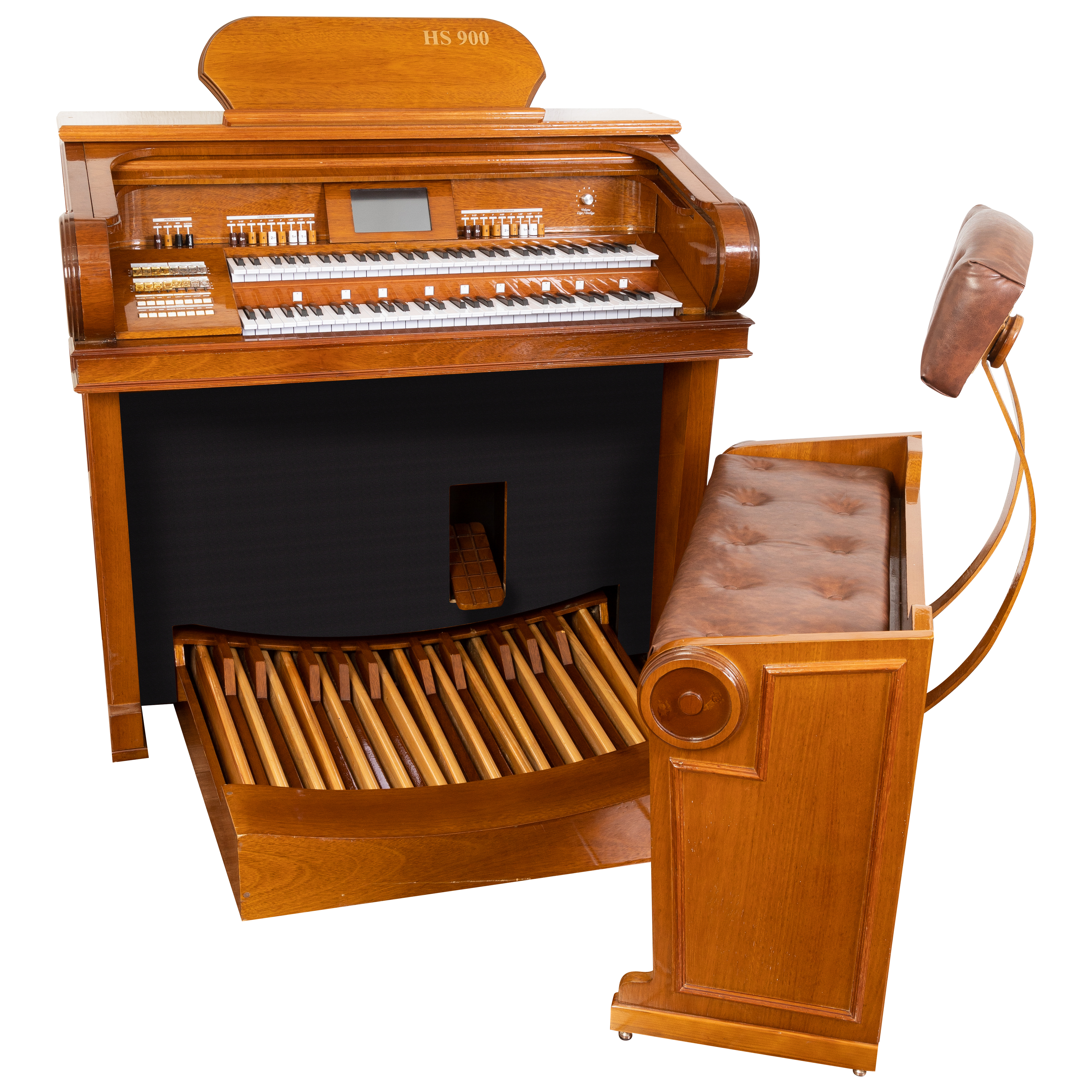 ÓRGÃO HARMONIA HS 900 ORQUESTRA LAQUEADO ...