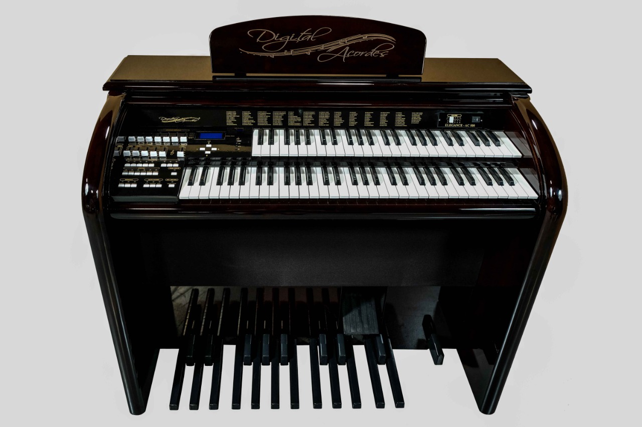 ÓRGÃO DIGITAL ACORDES AC 500 TOP ELEGANCE...