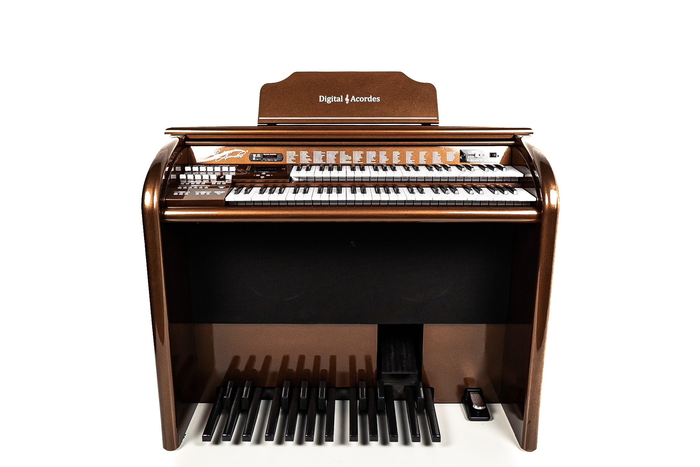 ÓRGÃO DIGITAL ACORDES AC 500 TOP ELEGANC ...